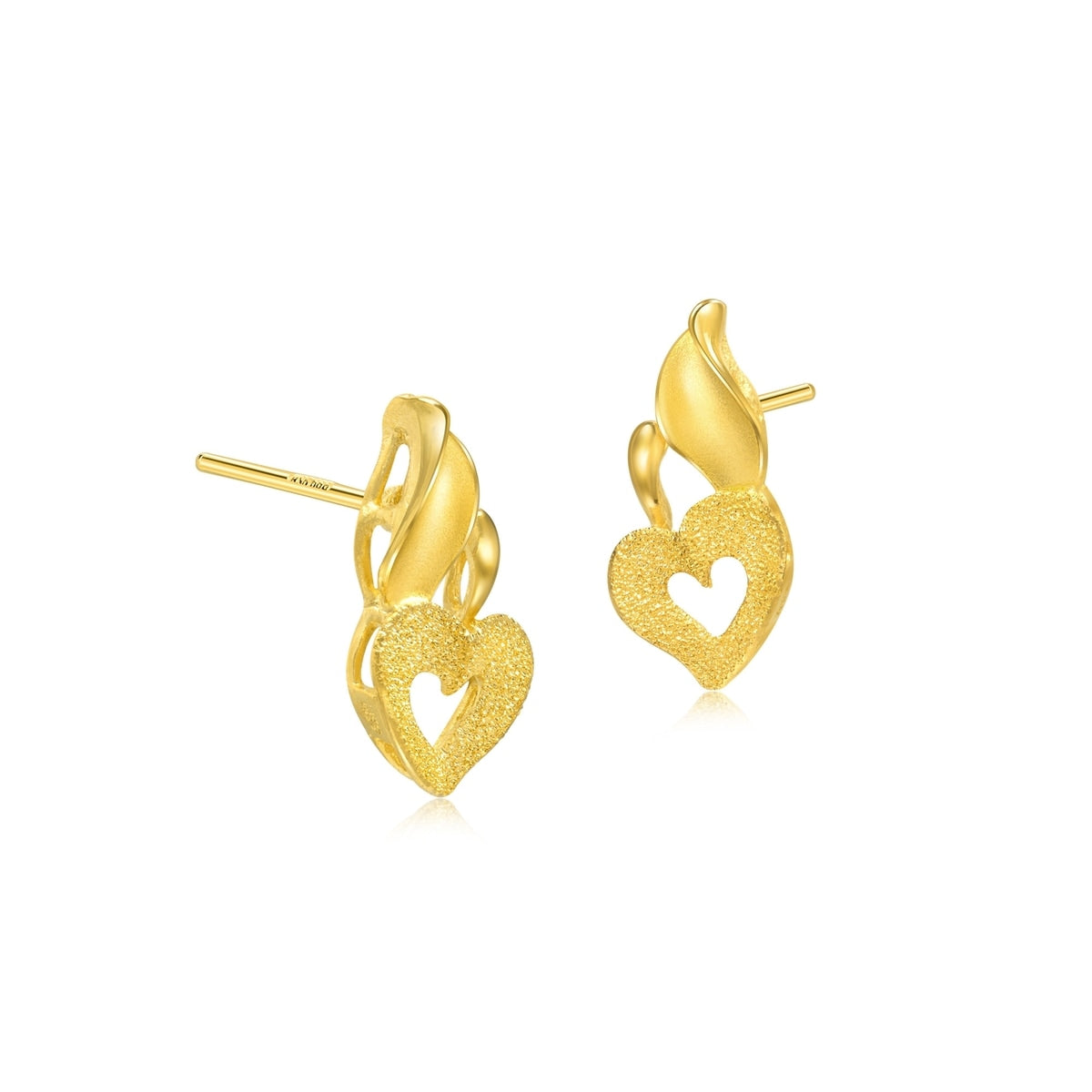 999.9 Gold Earrings
