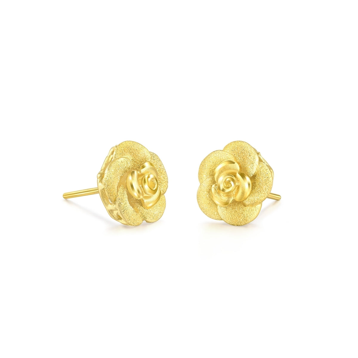 999.9 Gold Earrings