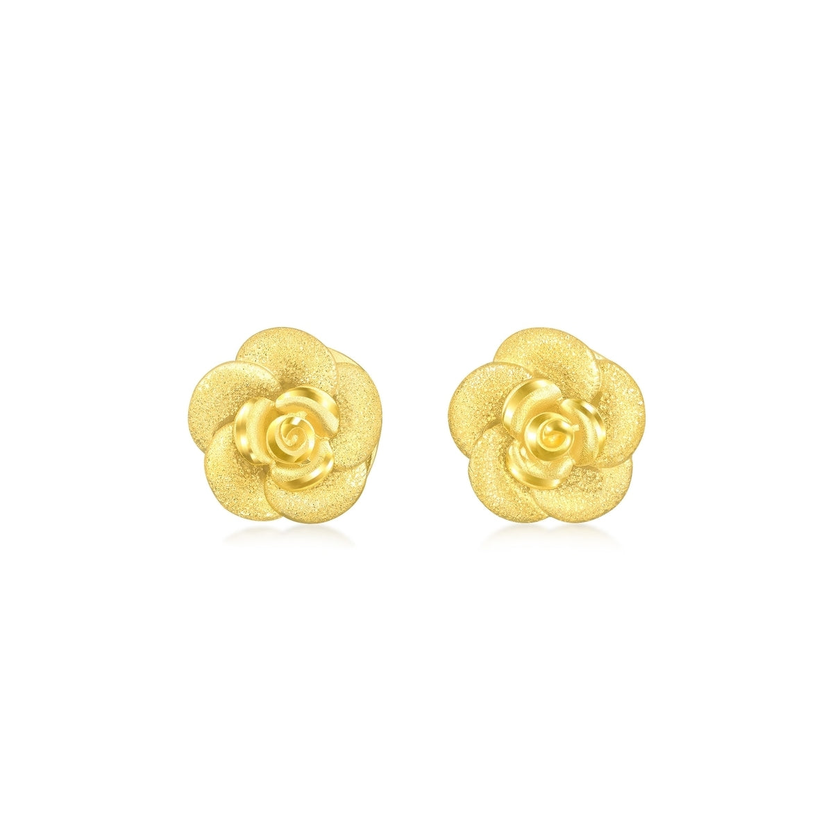 999.9 Gold Earrings