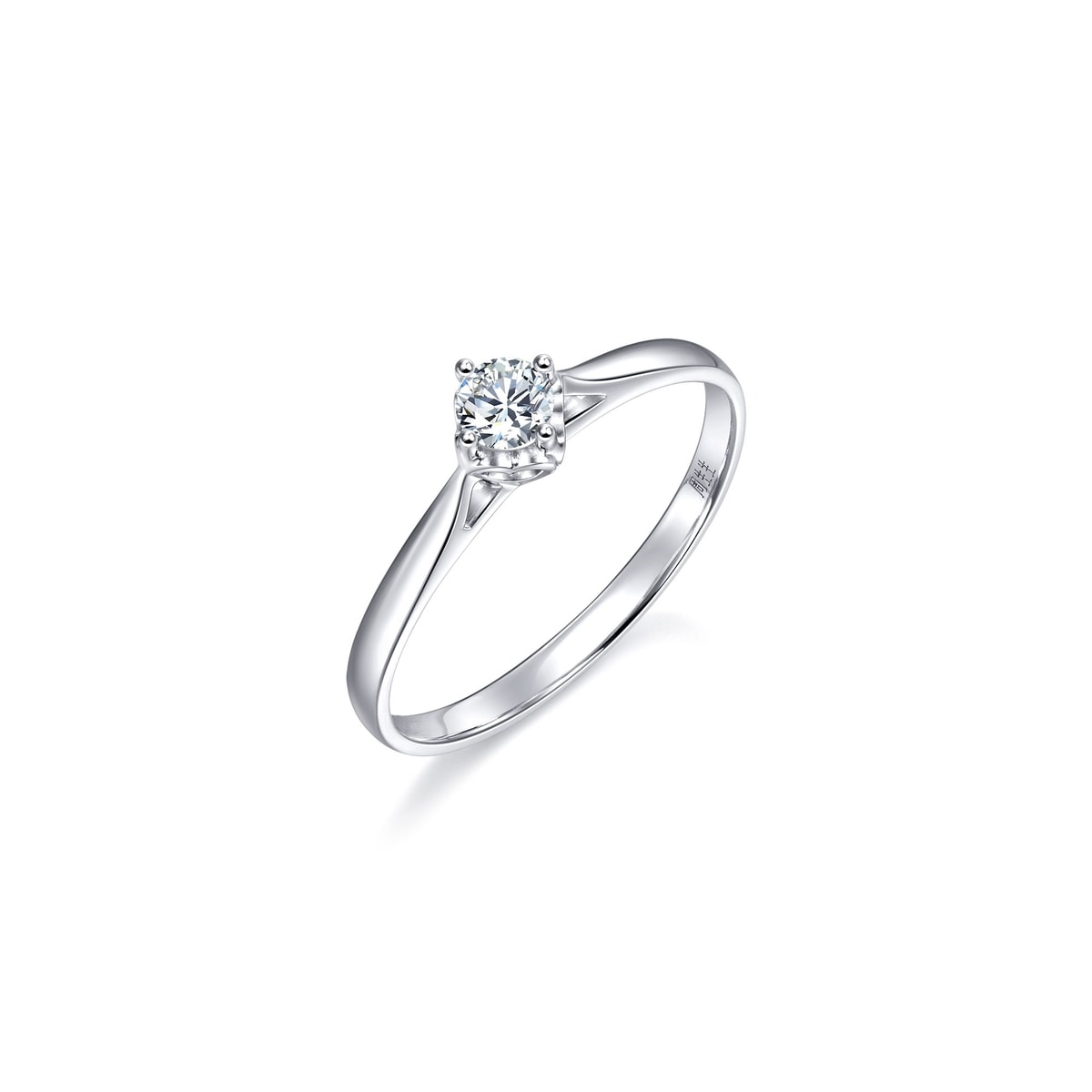 18K White Gold Diamond Ring