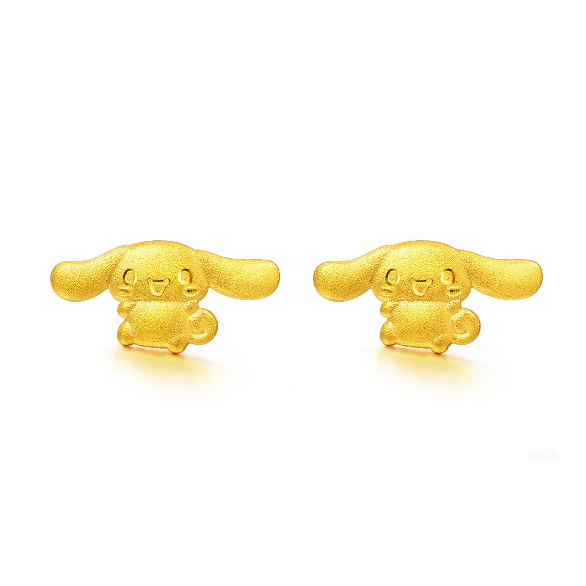 Cinnamoroll' 999.9 Gold Earrings