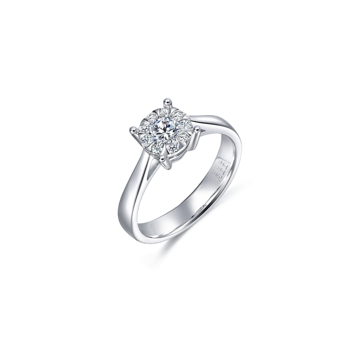Classics' 18K White Gold Diamond Ring