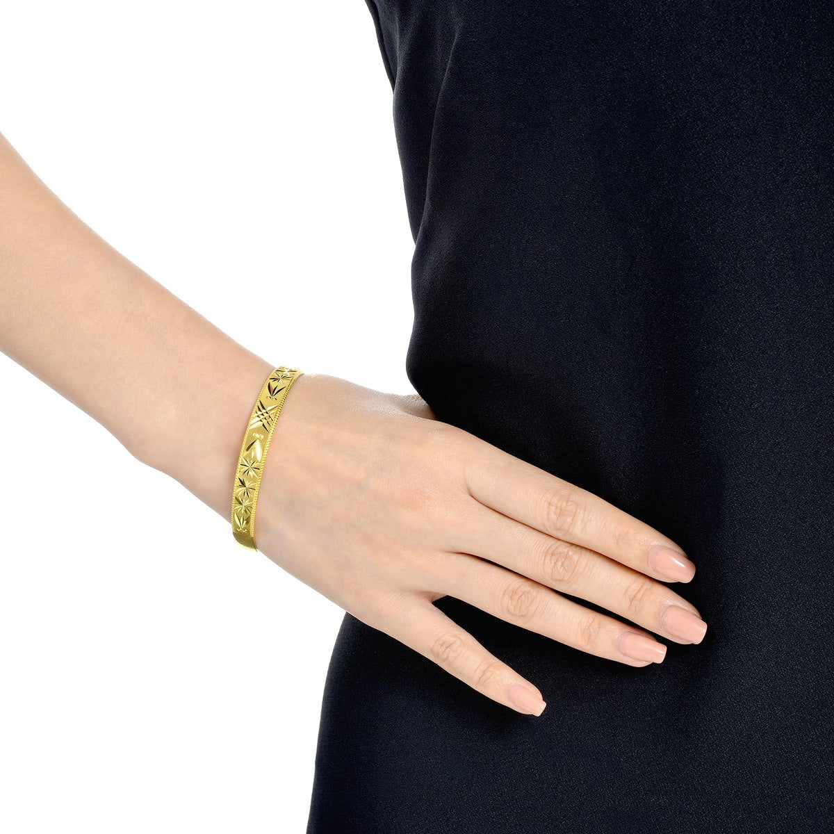 999.9 Gold Bangle