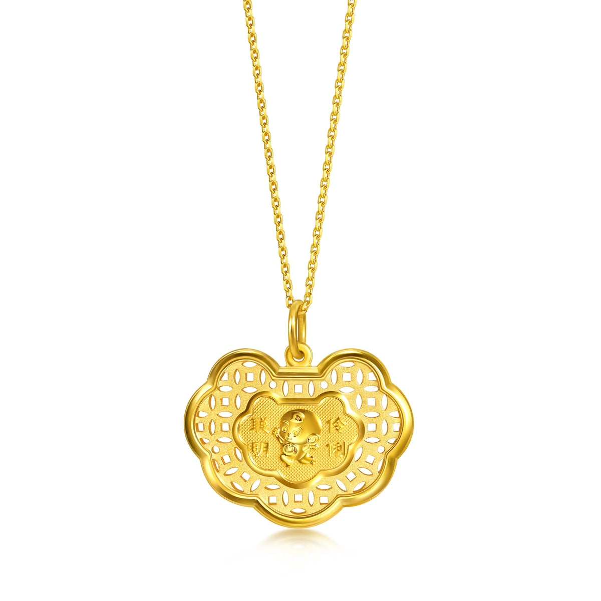 999.9 Gold Pendant