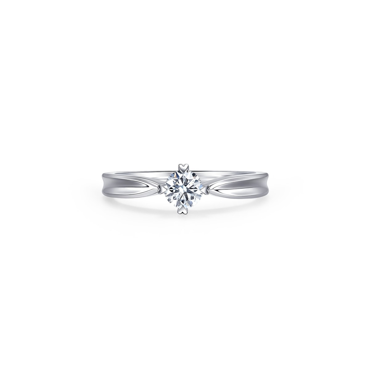 Classic' 900 Platinum Diamond Ring