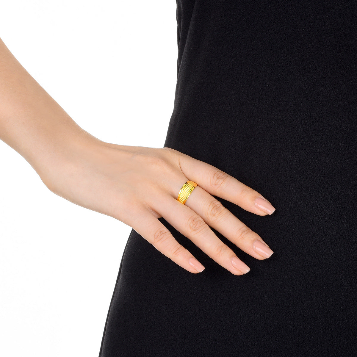 999.9 Gold Ring
