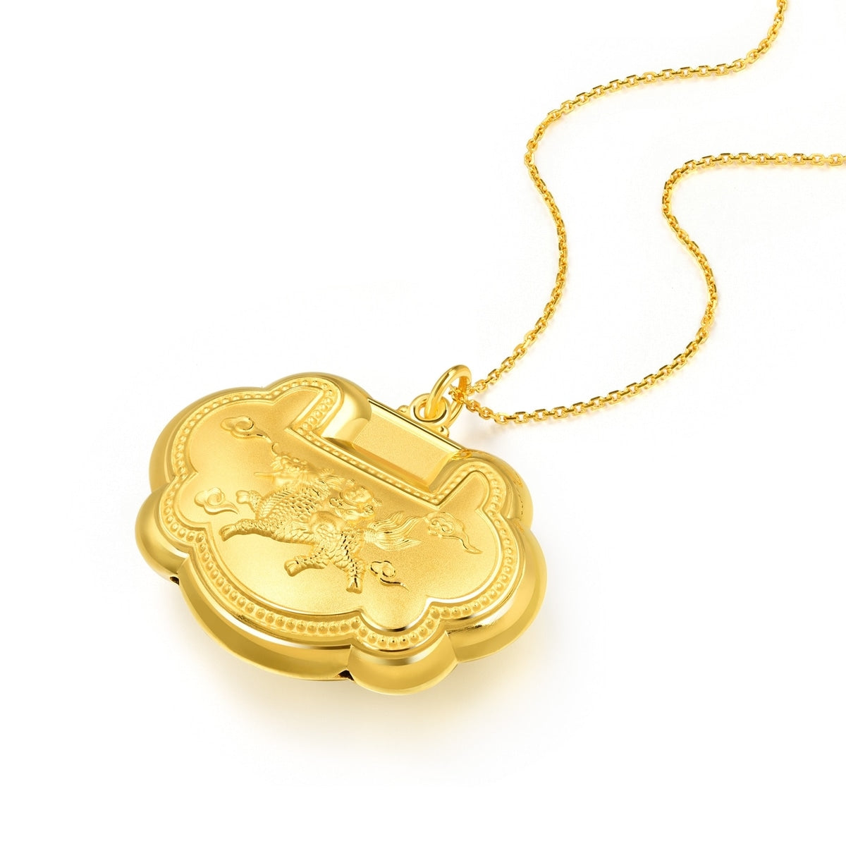 New Born' 999.9 Gold Pendant