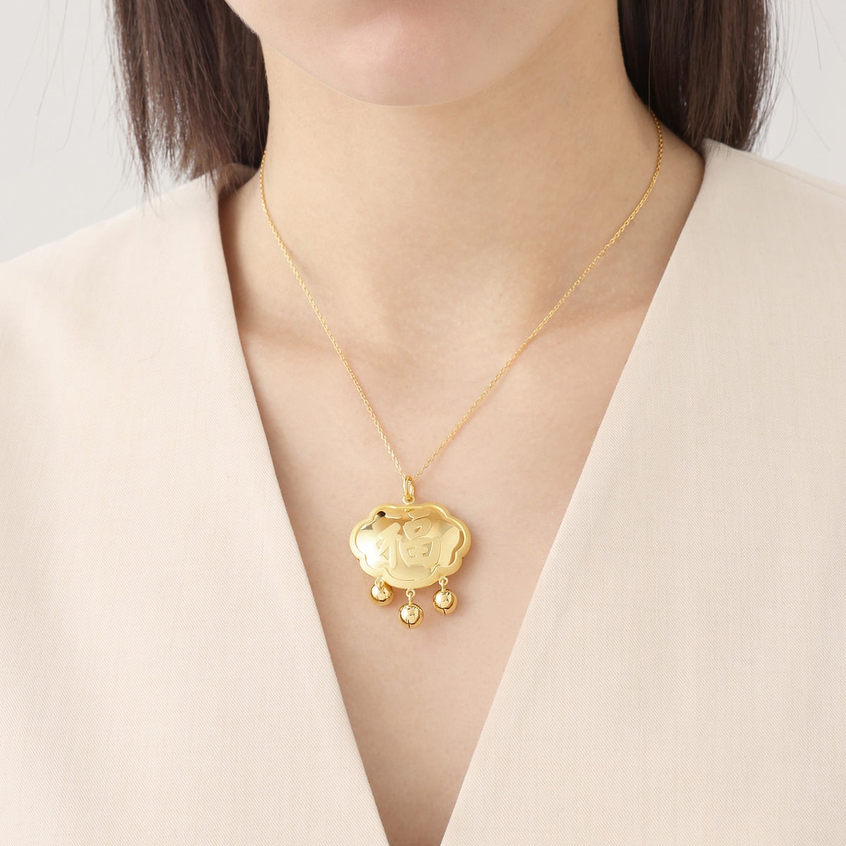 999.9 Gold Pendant