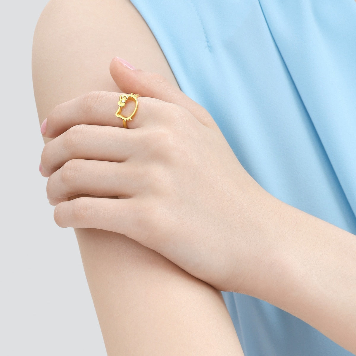 999.9 Gold Ring