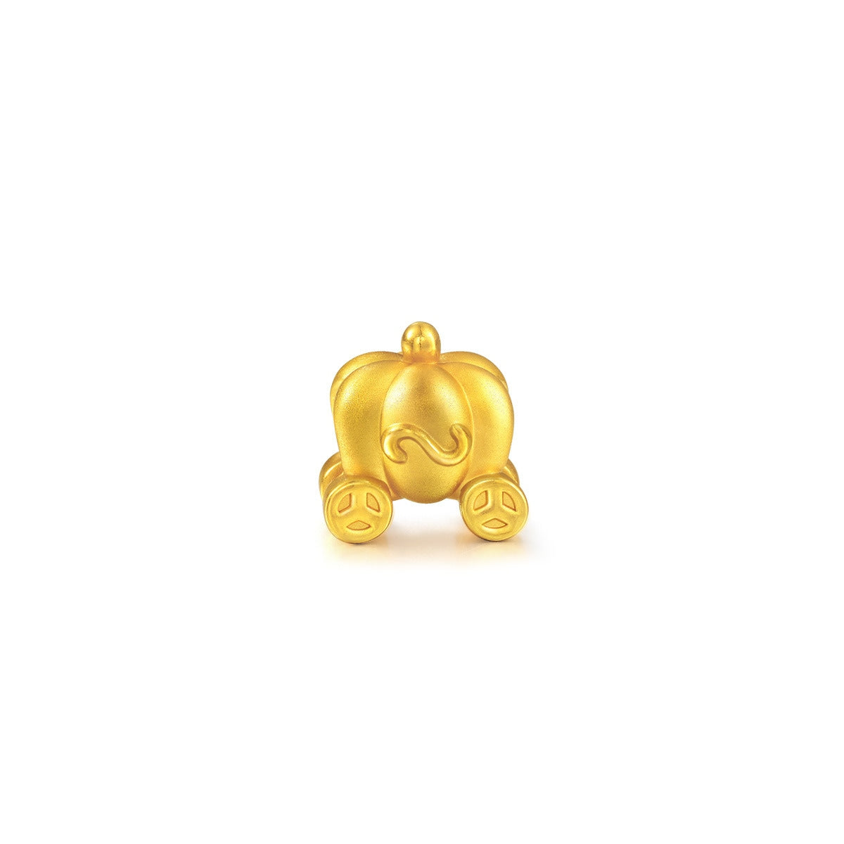 Wonderland' 999 Gold Pumpkin Carriage Charm