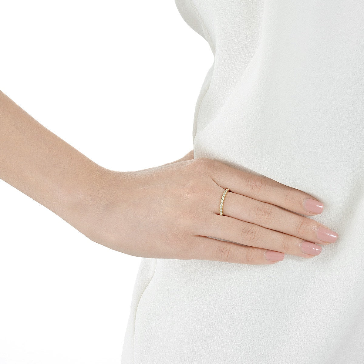 18K Yellow Gold Diamond Ring