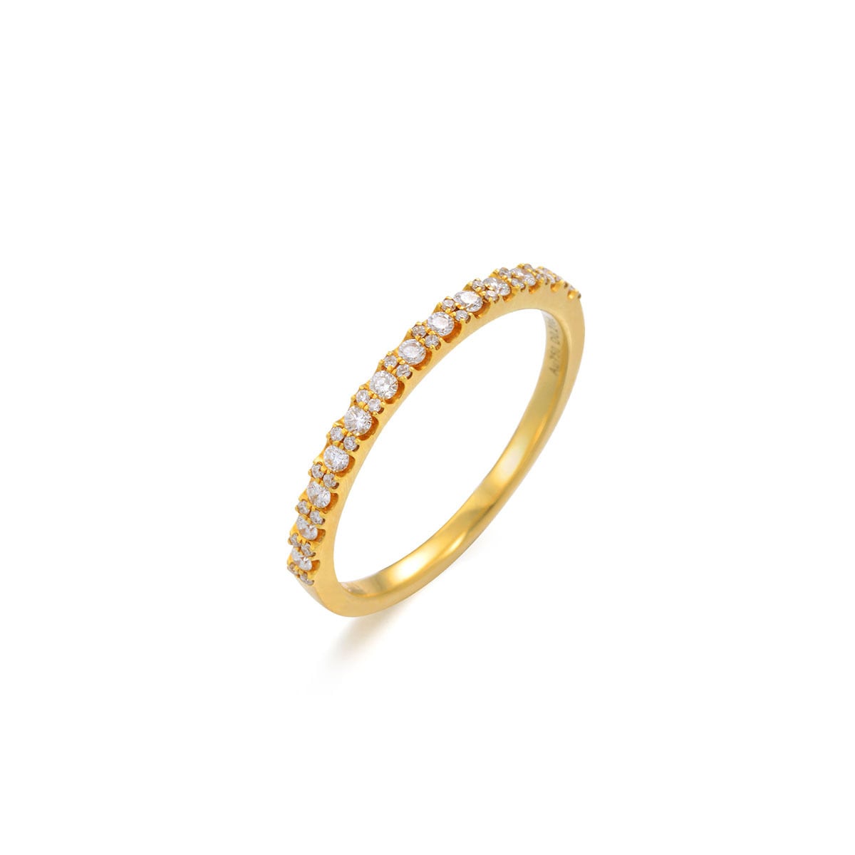18K Yellow Gold Diamond Ring