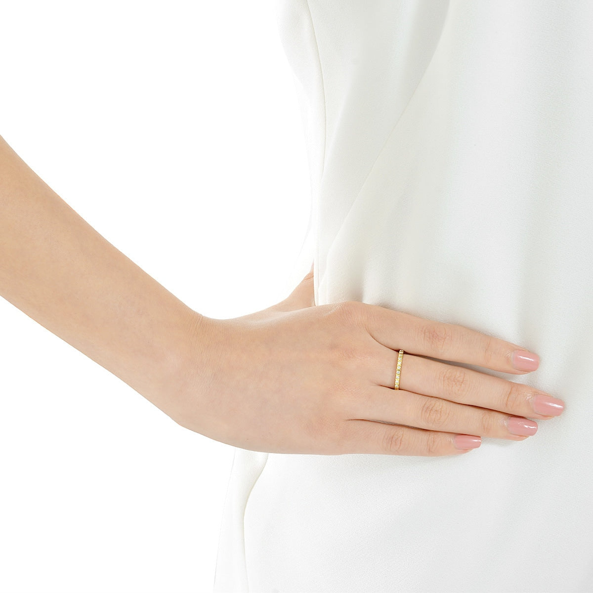 18K Yellow Gold Diamond Ring