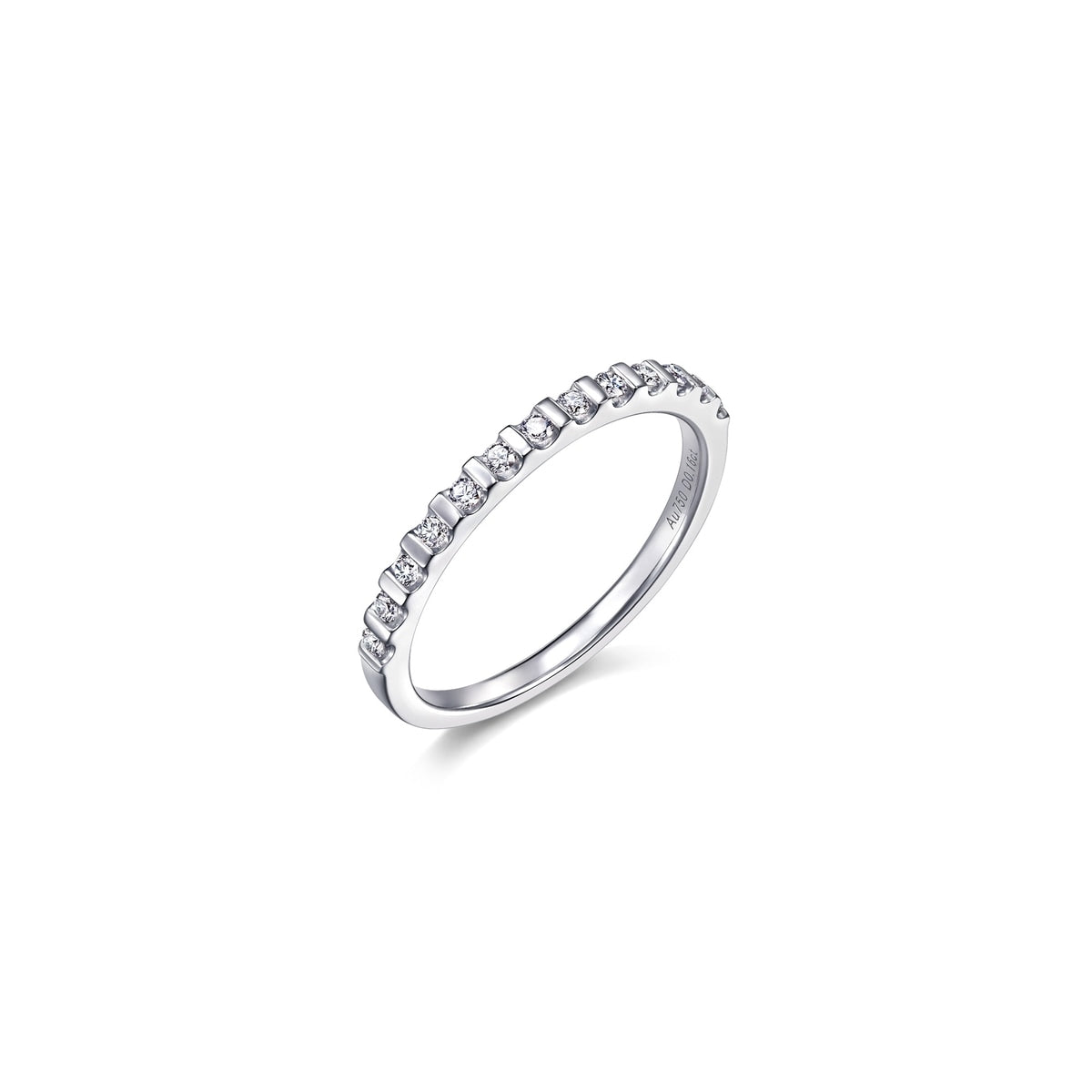 18K White Gold Diamond Ring