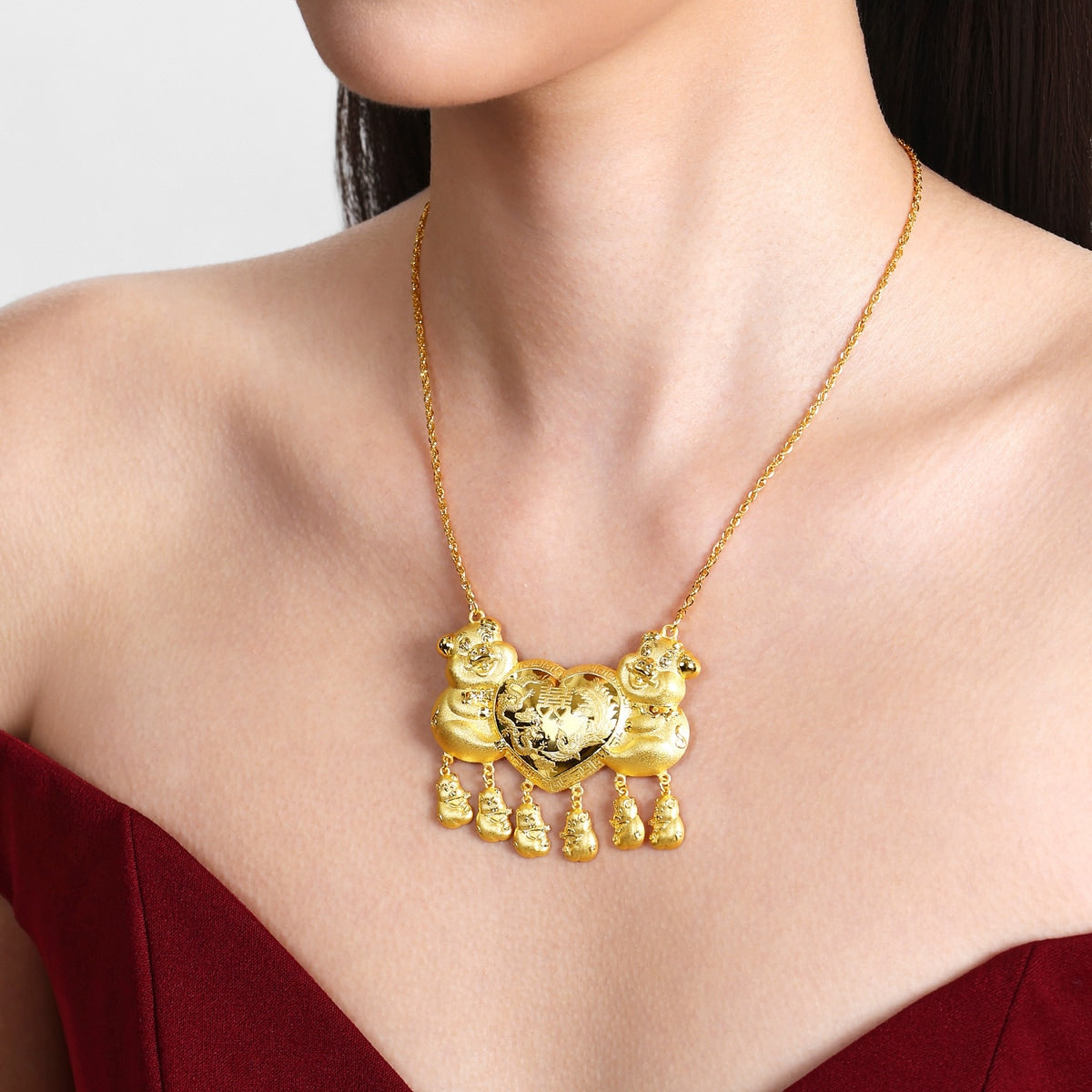 999.9 Gold Necklace