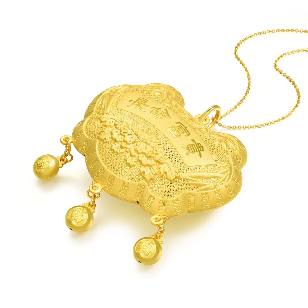 New Born' 999.9 Gold Pendant