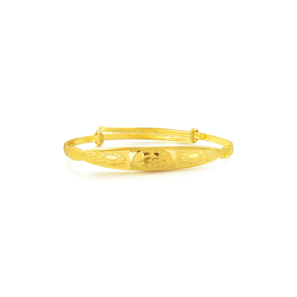 New Born' 999.9 Gold Fortune Baby Bangle