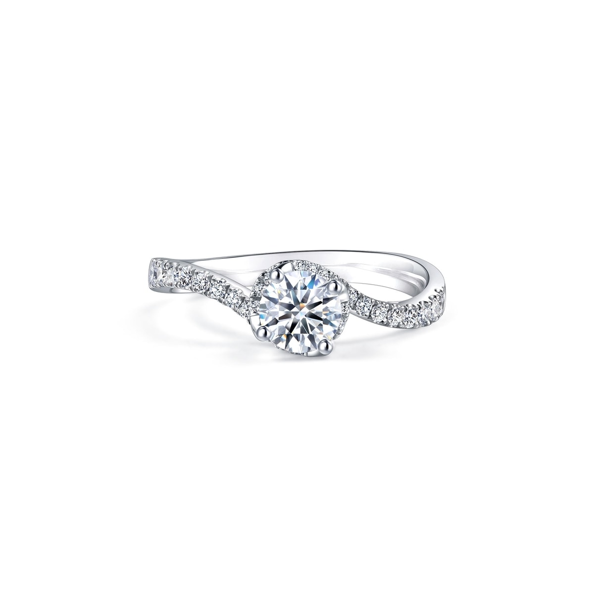 Iconic' 900 Platinum Diamond Ring
