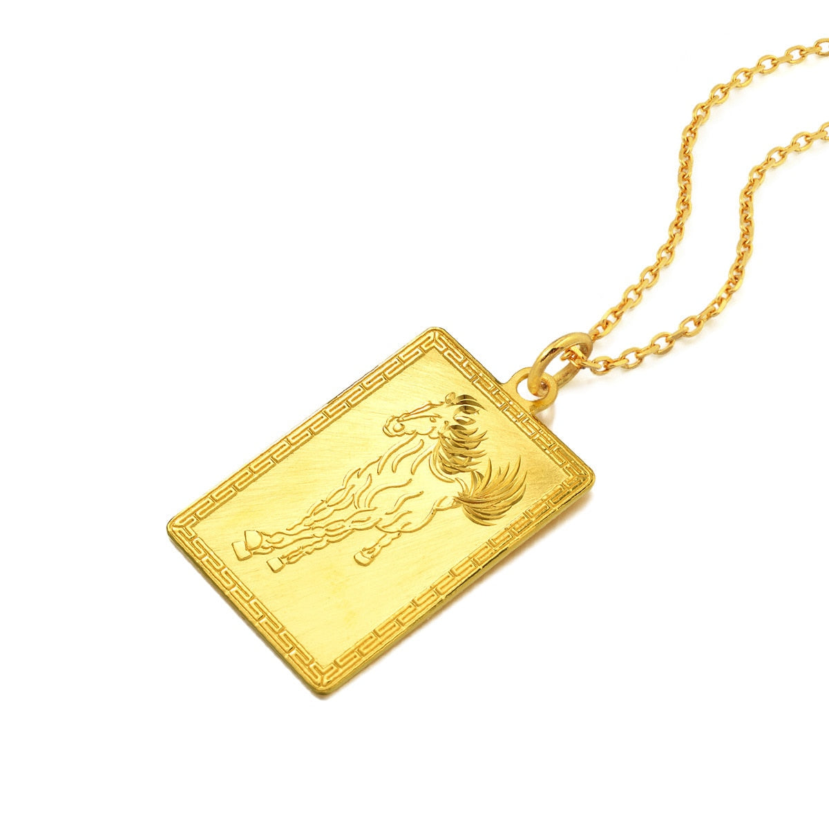 999.9 Gold Pendant