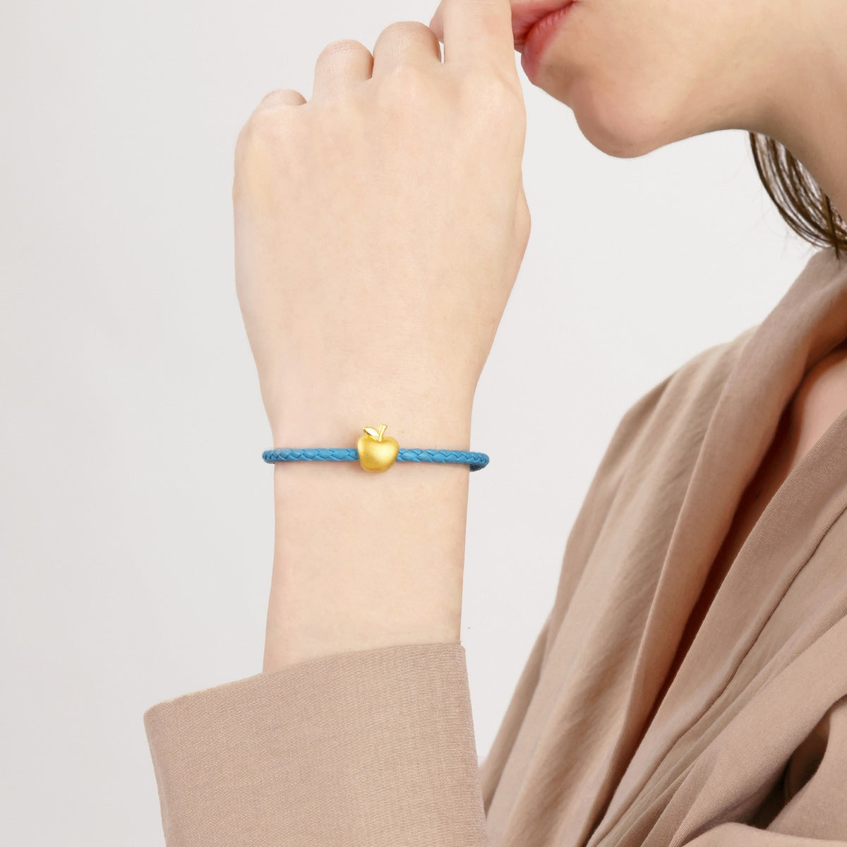 Blessings' 999 Gold Apple Charm
