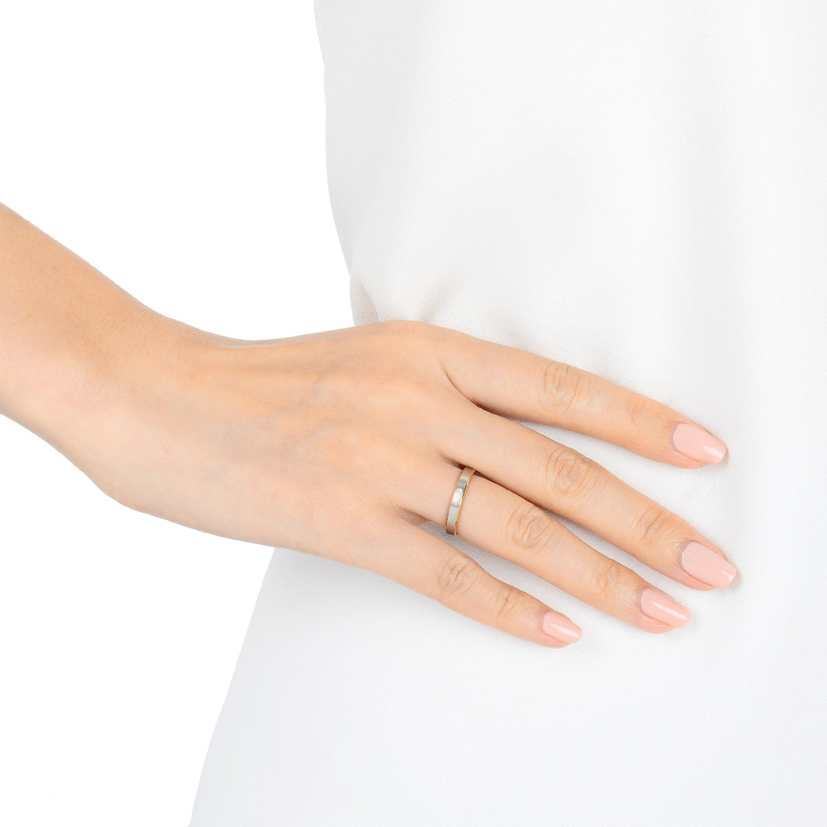 Majesty' 18K Gold & 950 Platinum Diamond Ring