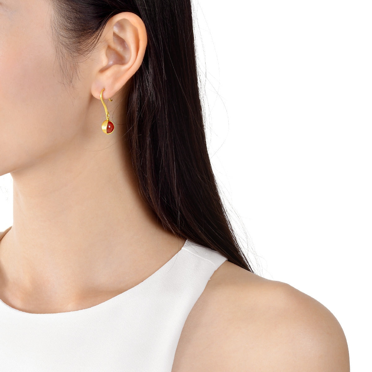 999.9 Gold Earrings