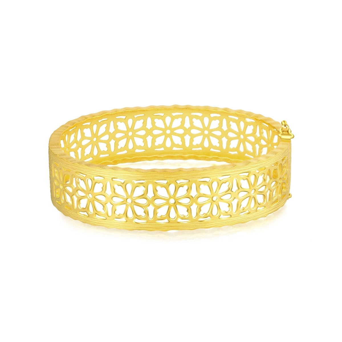 Blossom' 999.9 Gold Bangle