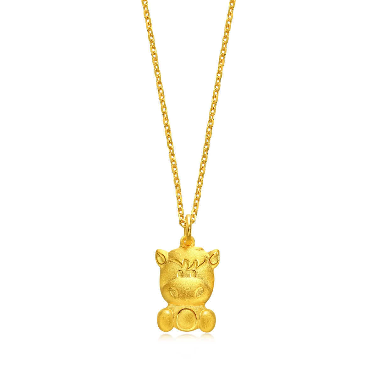 New Year & Chinese Zodiac' 999.9 Gold Pendant