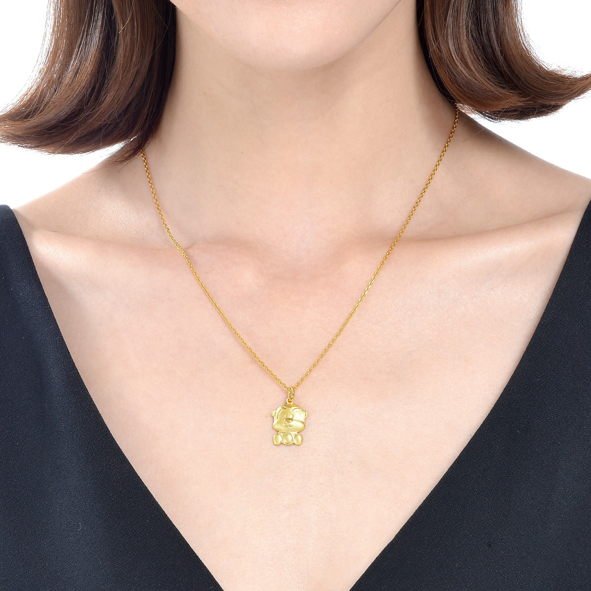 New Year & Chinese Zodiac' 999.9 Gold Pendant
