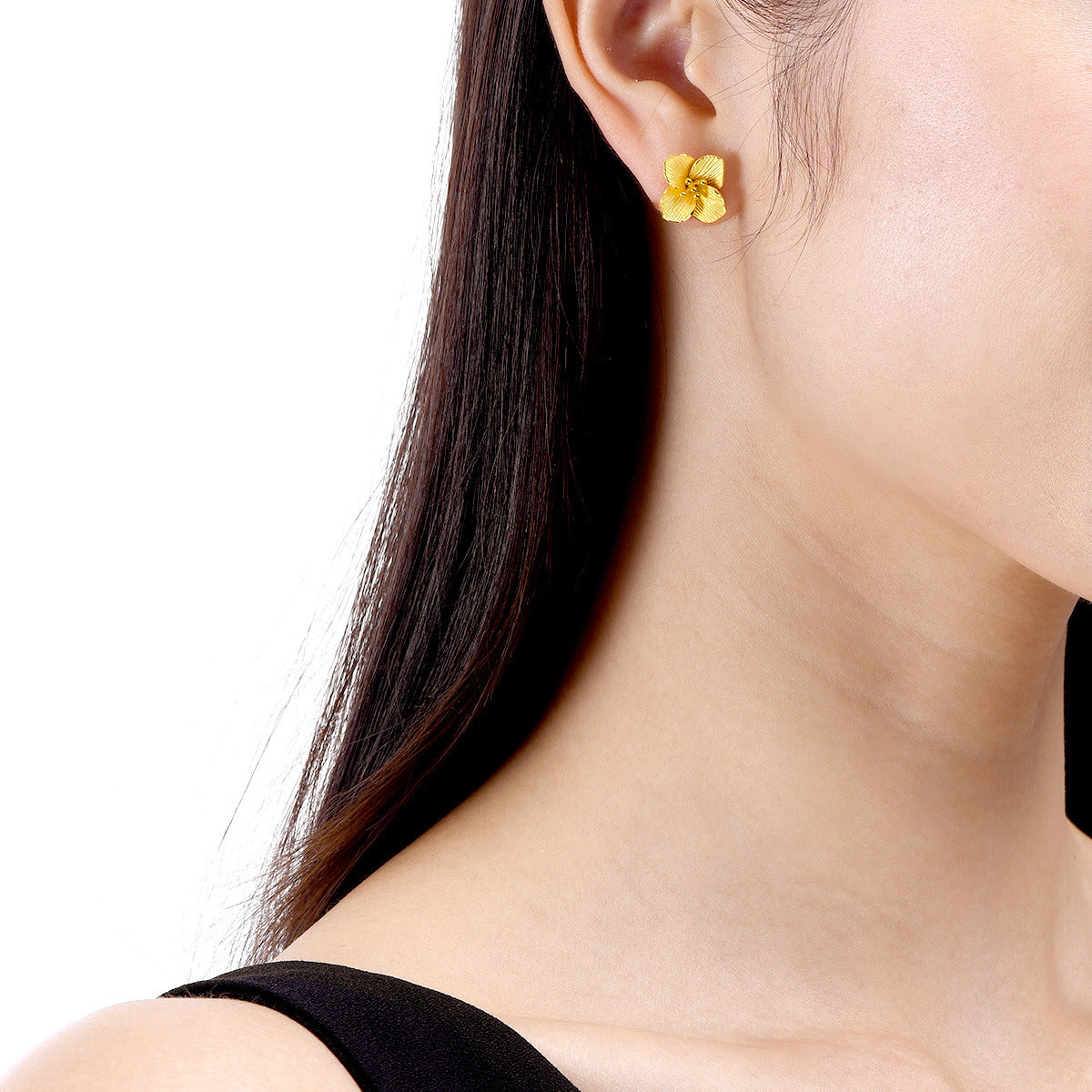 999.9 Gold Earrings