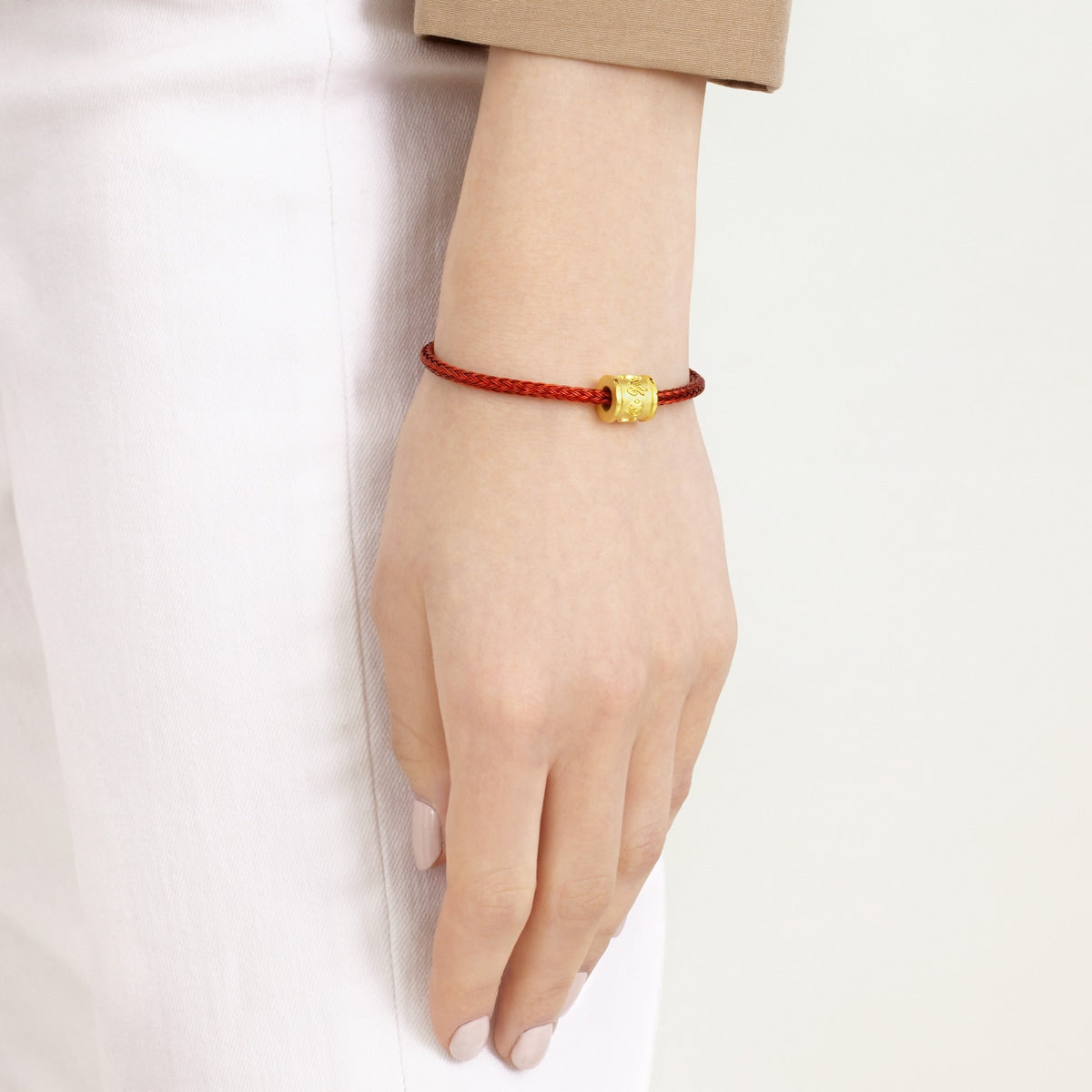 Blessings' 999 Gold 'Om Mani Padme Hum' Charm