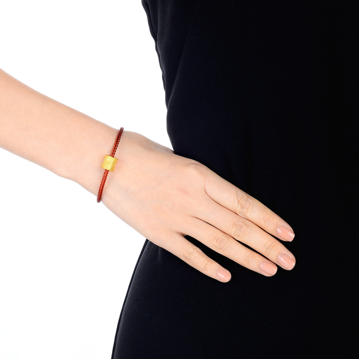 Blessings' 999 Gold 'Om Mani Padme Hum' Charm