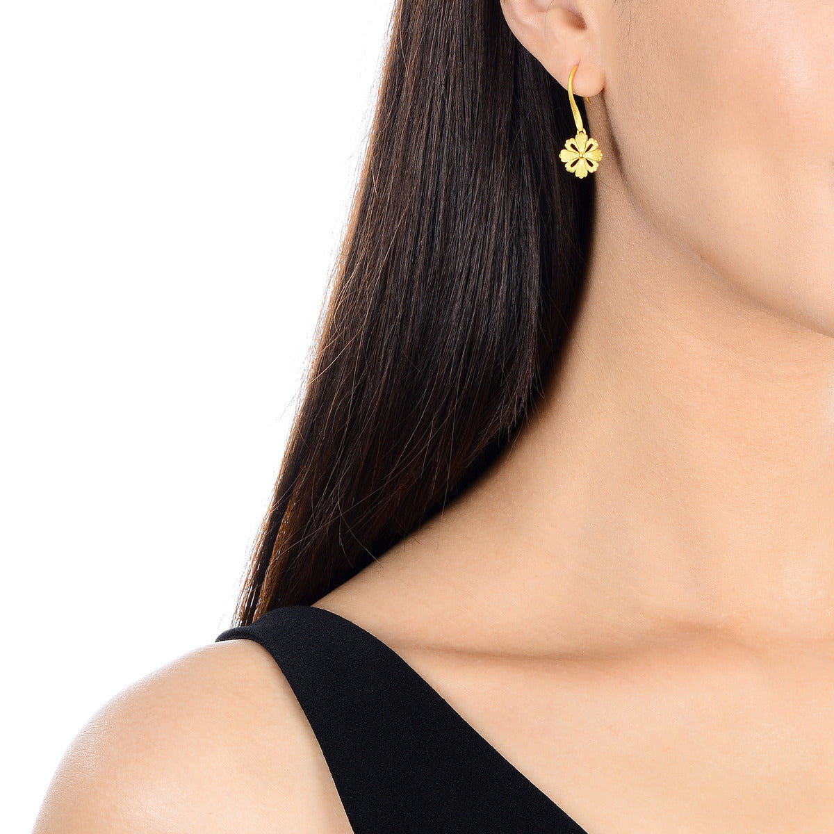 Blossom' 999.9 Gold Earrings
