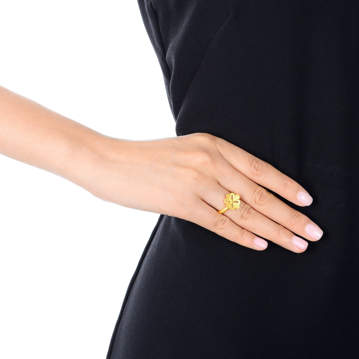 Blossom' 999.9 Gold Ring