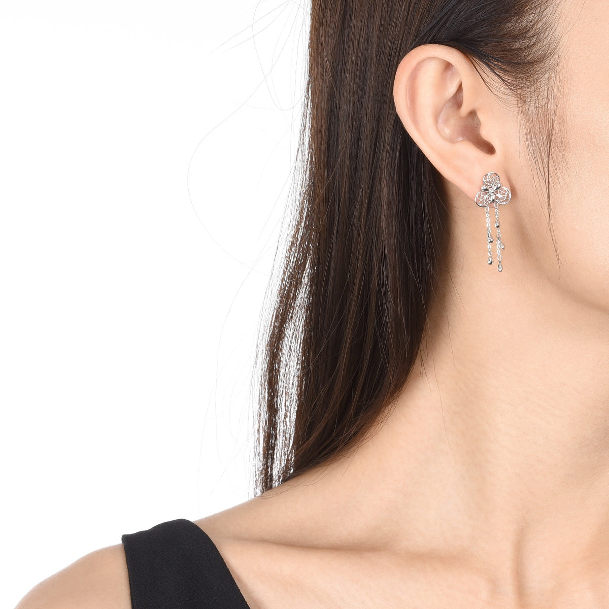 950 Platinum Earrings