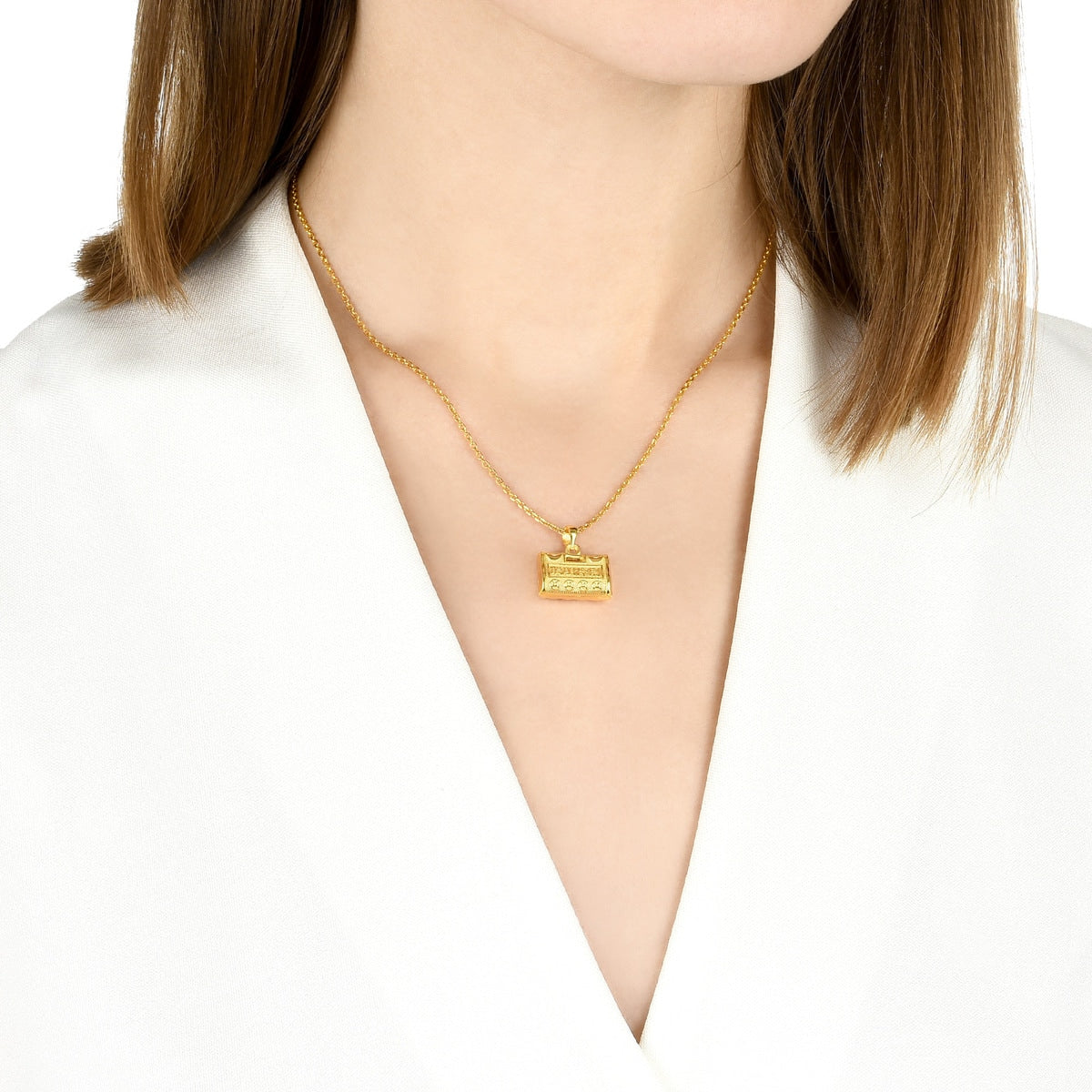 New Born' 999.9 Gold Pendant