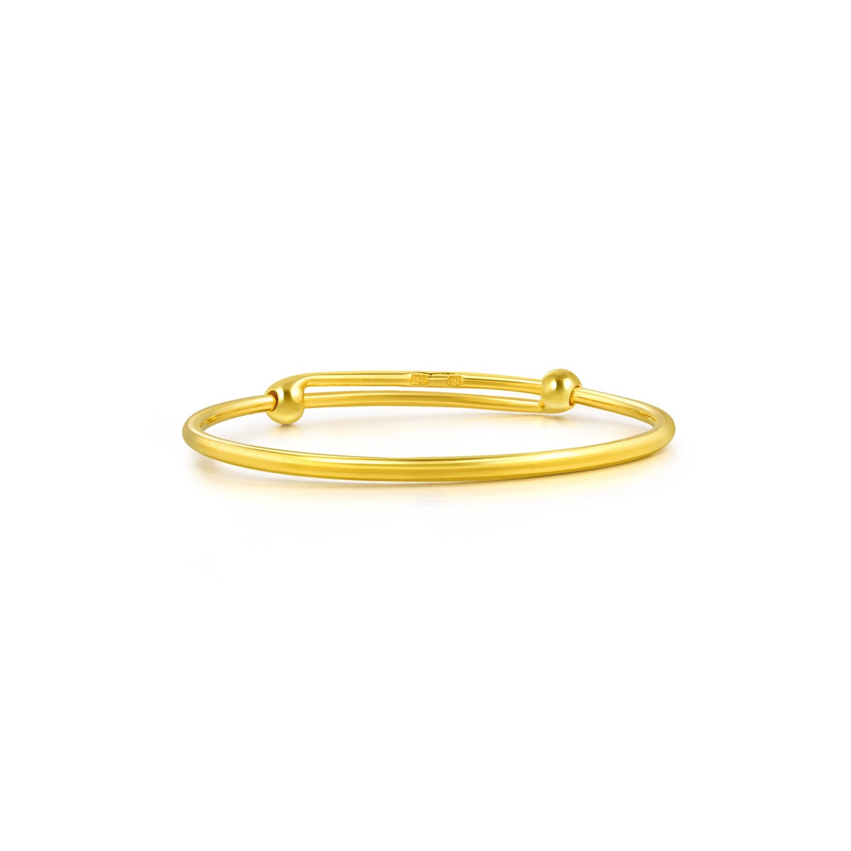 Chinese Gifting Collection 'New Born' 999.9 Gold Baby Bangle