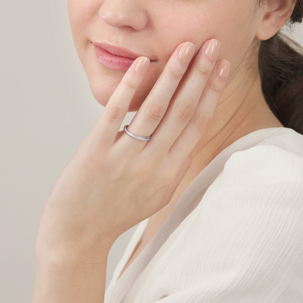 18K/750 Gold (White) Diamond Ring