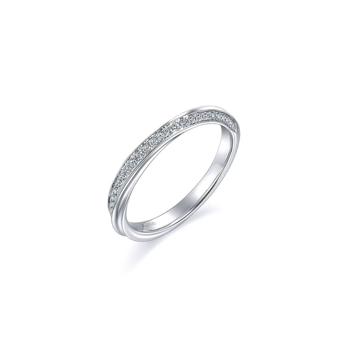 18K/750 Gold (White) Diamond Ring