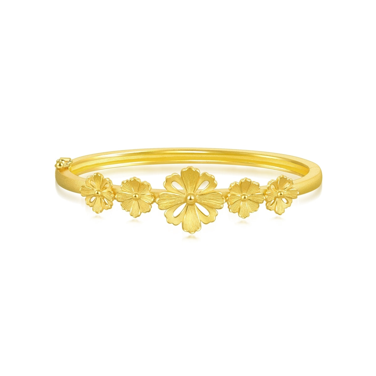 Blossom' 999.9 Gold Bangle