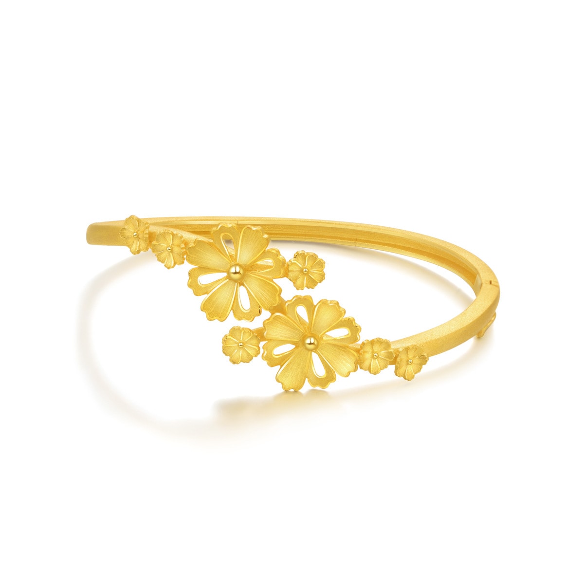 Blossom' 999.9 Gold Bangle