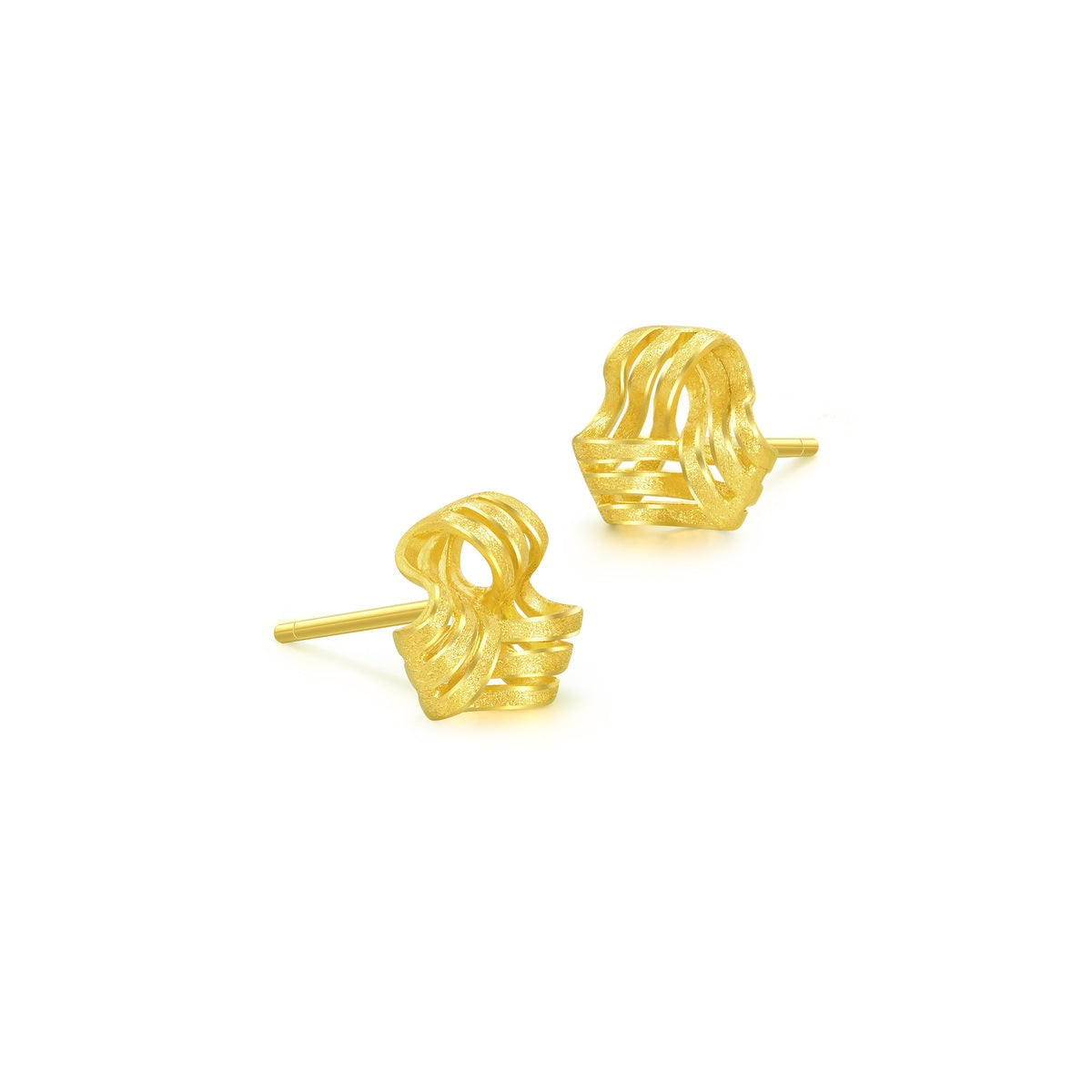 999.9 Gold Earrings