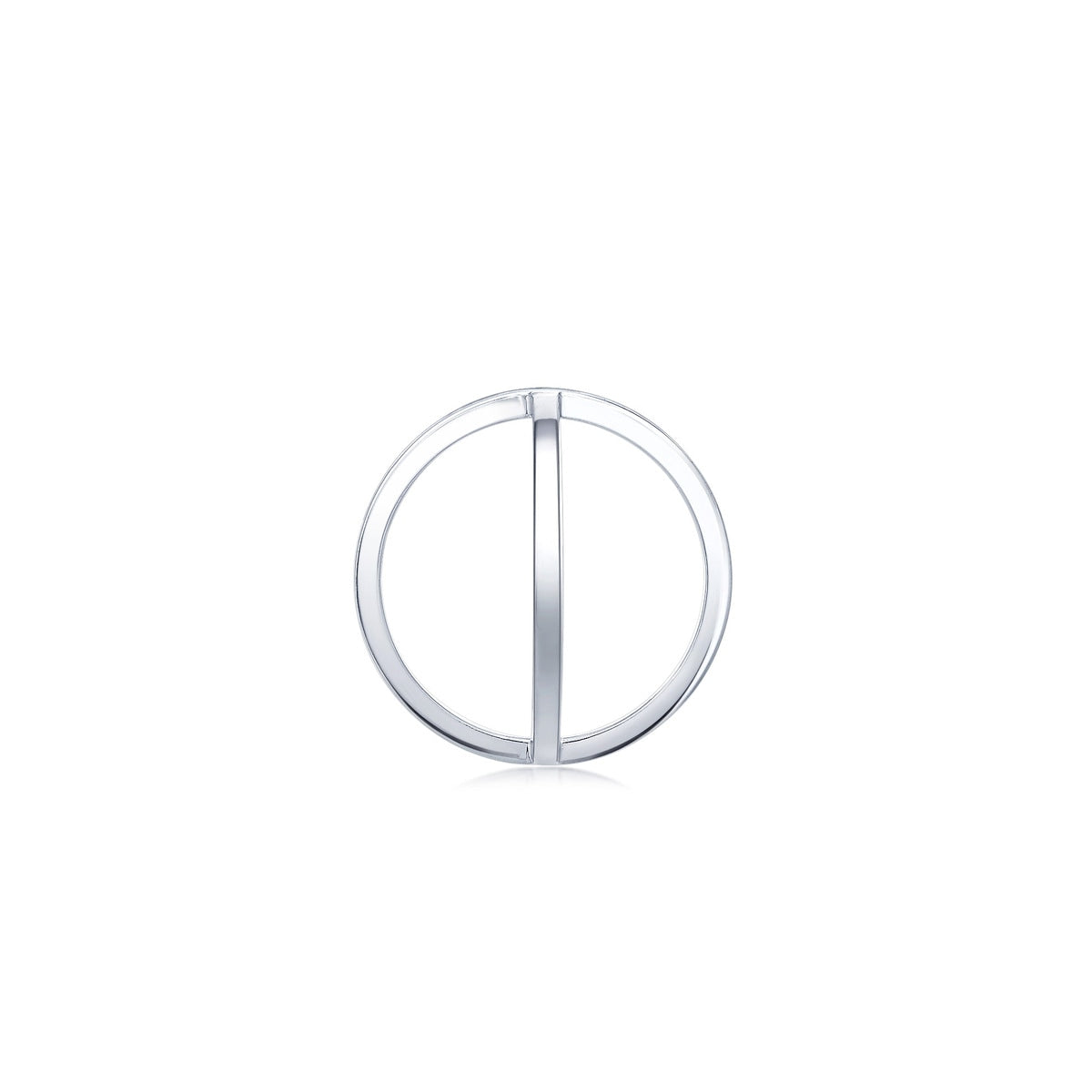 Ear Play' 950 Platinum Single Earring