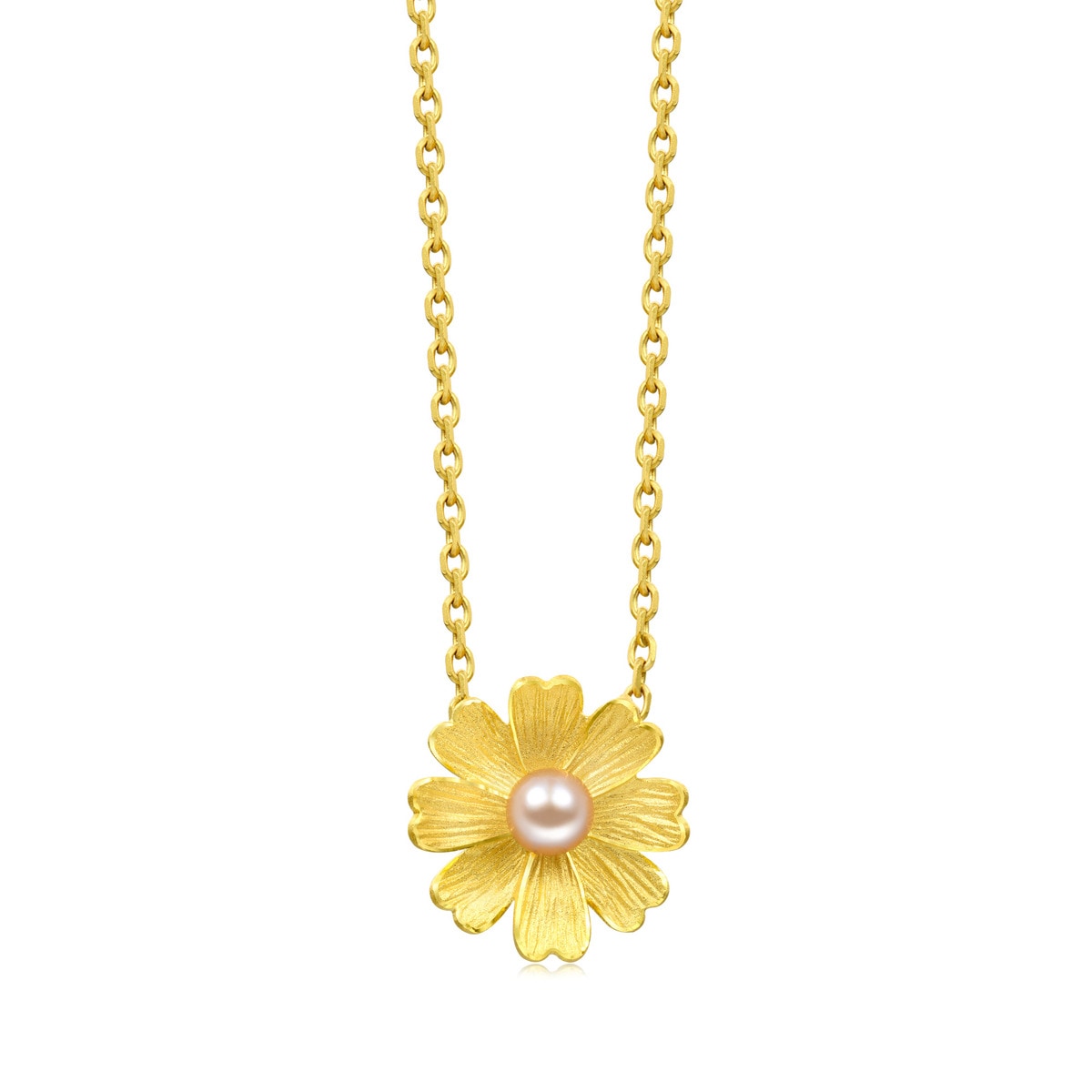 Blossom' 999.9 Gold Pendant