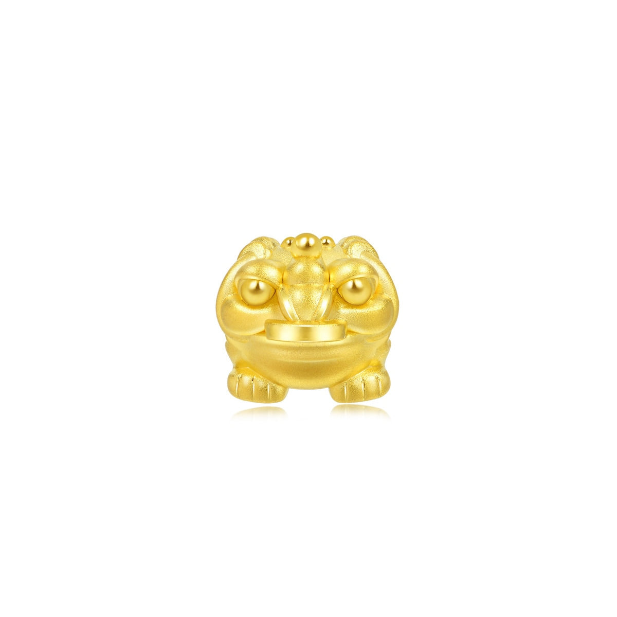 Blessings' 999 Gold Three-Legged Toad Charm