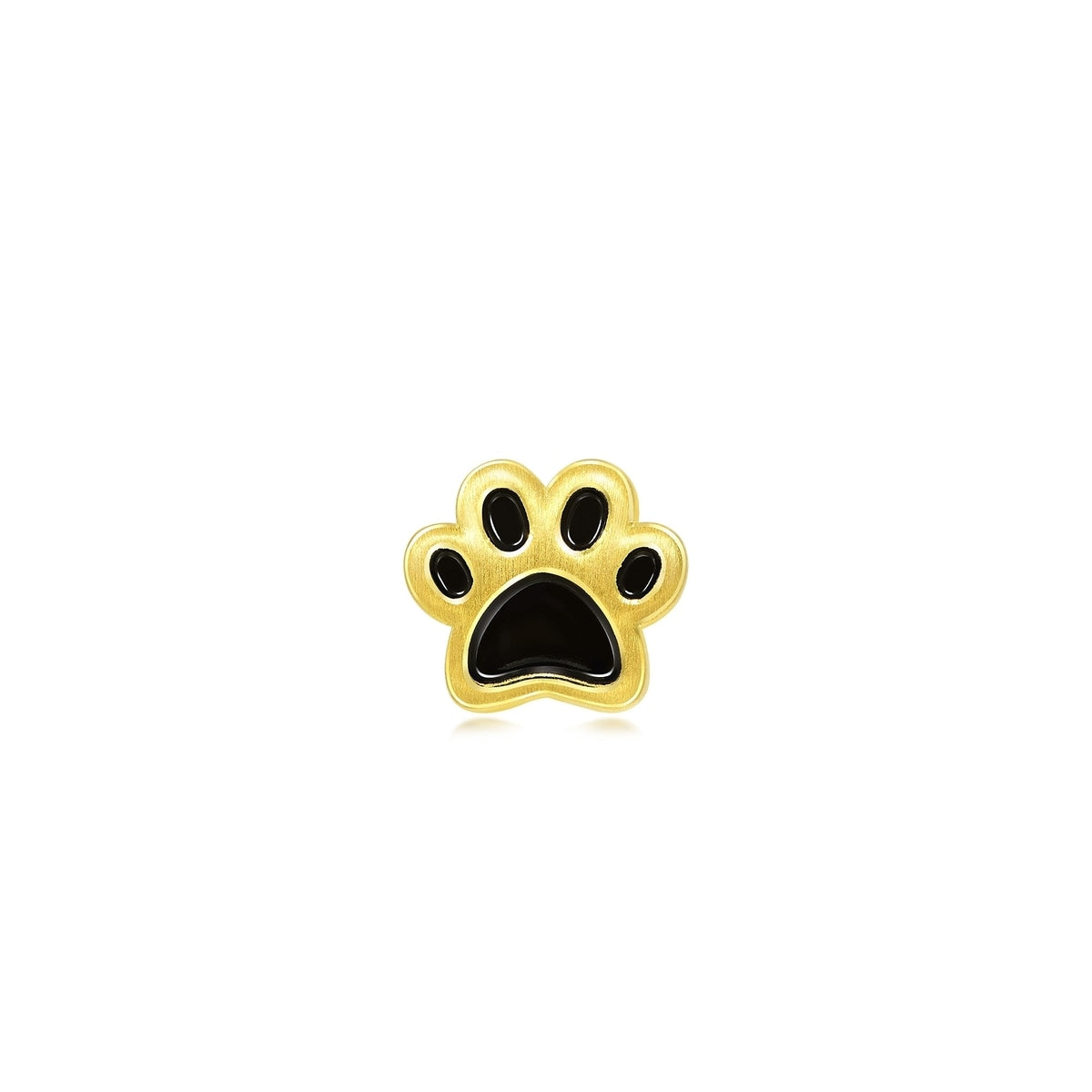Wonderland' 999 Gold Dog Paw Charm