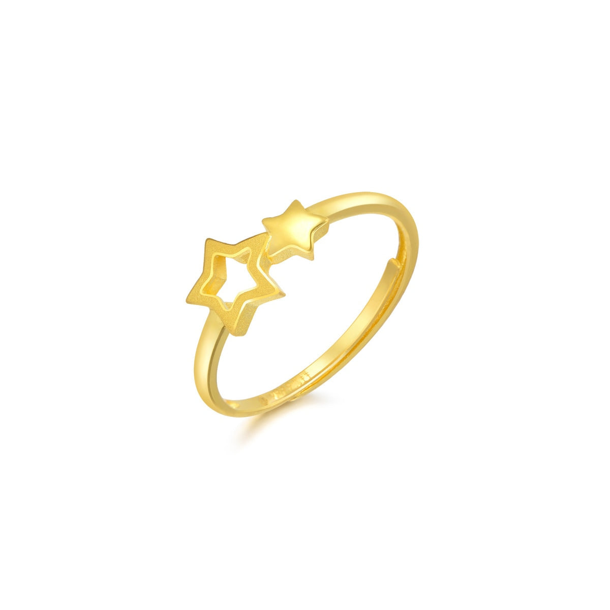 MINTYGREEN 999.9 Gold Star Ring