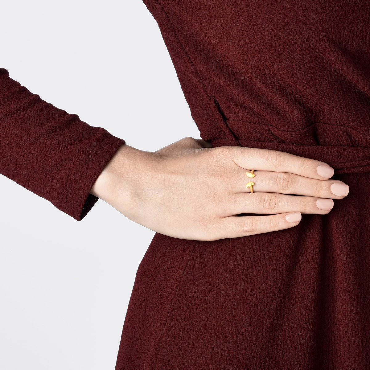 999.9 Gold Butterfly Ring