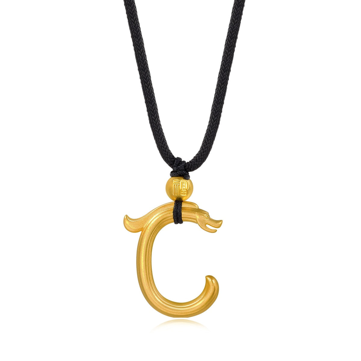 The Oriental' 999.9 Gold Dragon Necklace