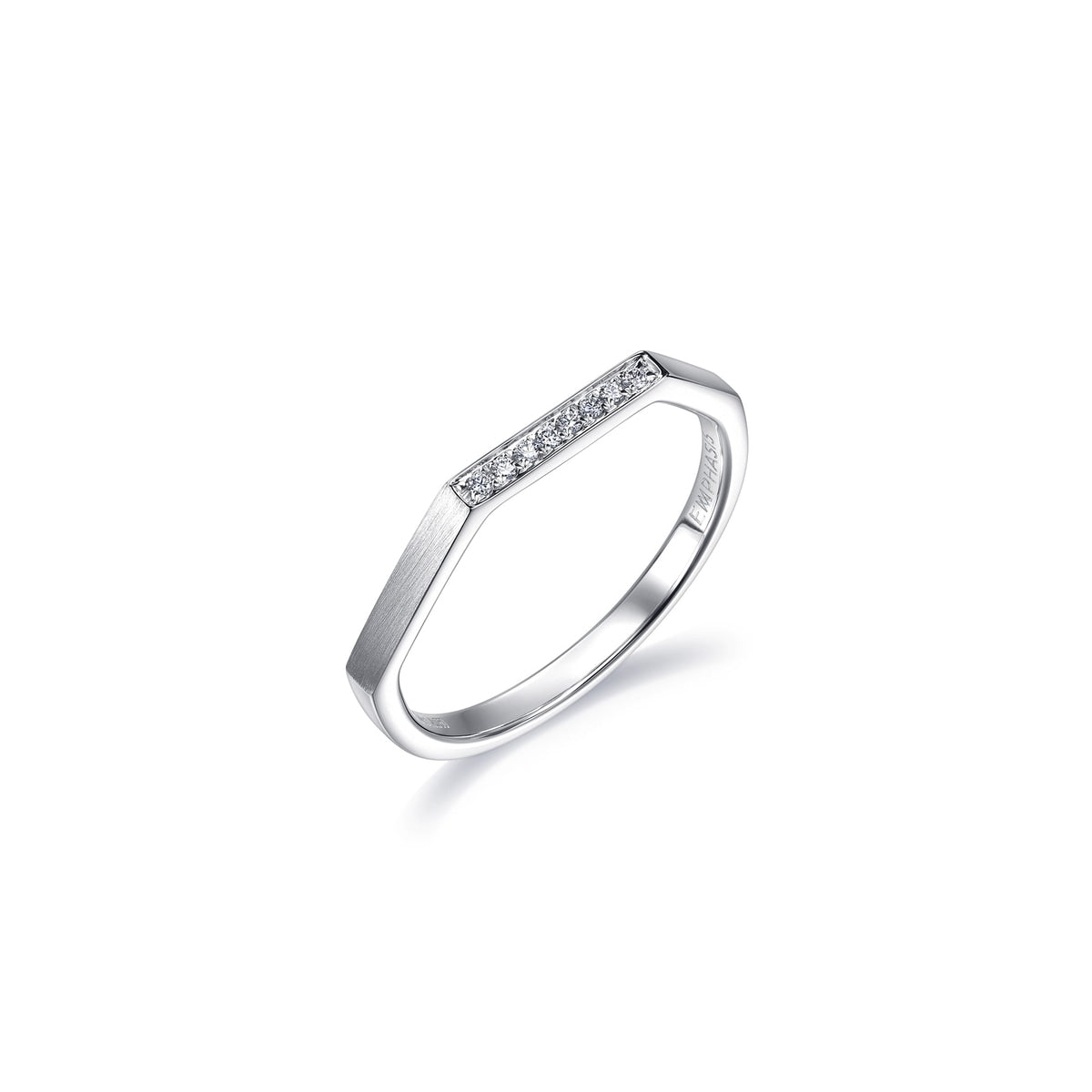 18K/750 Gold (White) Diamond Ring